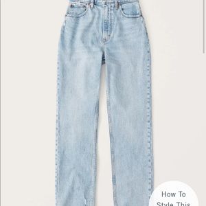 Curve Love 90s Ultra High Rise Straight Jeans